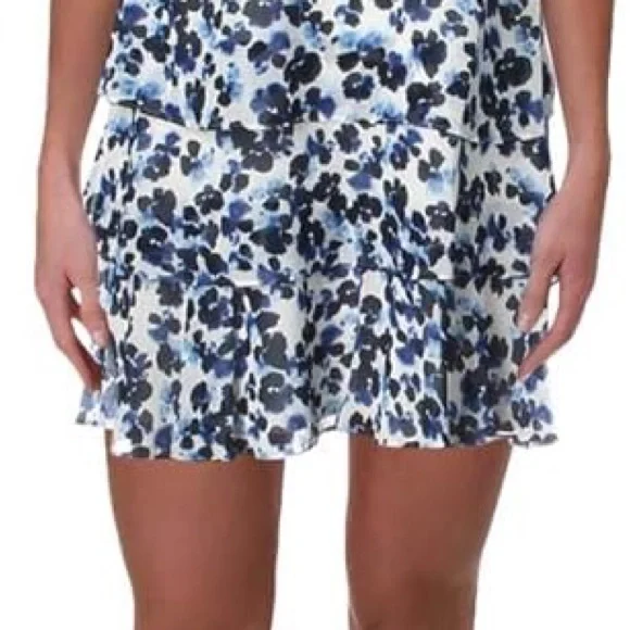 Ralph Lauren Women's Petite Tiered-Ruffle Floral Dress - Picture 3 of 9